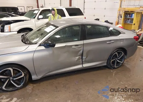 2022 Honda Accord Sport из США, поврежденный, VIN 1HGCV1F38NA082066